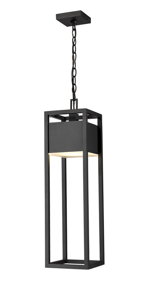 Z-Lite - 585CHB-BK-LED - LED Outdoor Chain Mount Ceiling Fixture - Barwick - Black