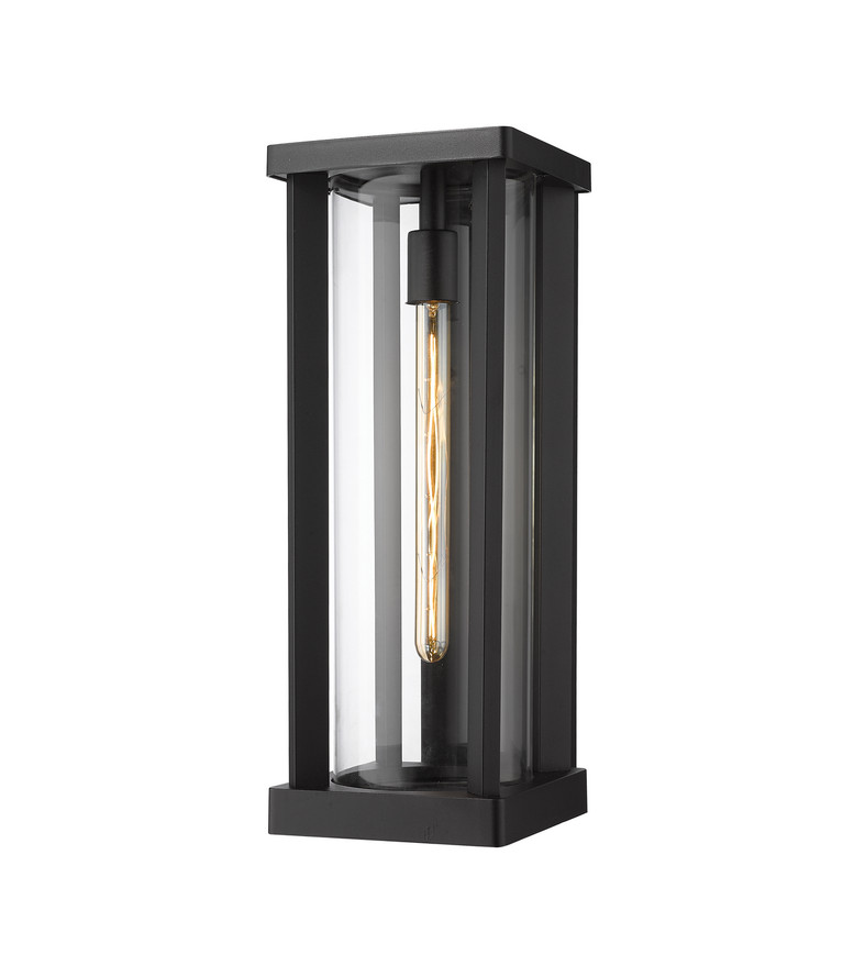 Z-Lite - 586B-BK - One Light Outdoor Wall Light - Glenwood - Black