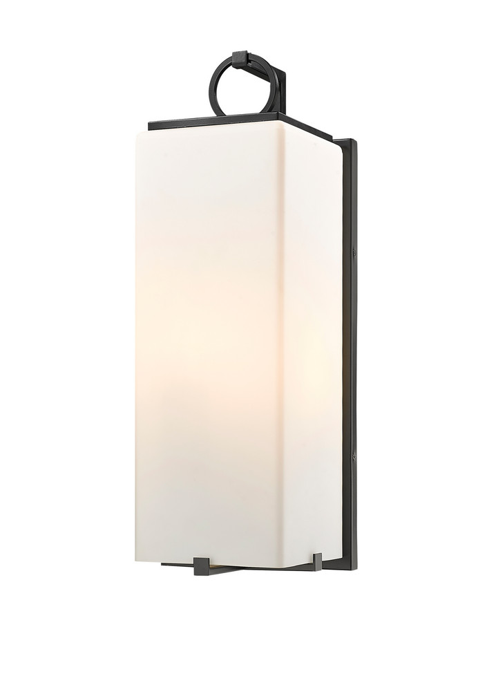 Z-Lite - 593B-BK - Three Light Outdoor Wall Light - Sana - Black