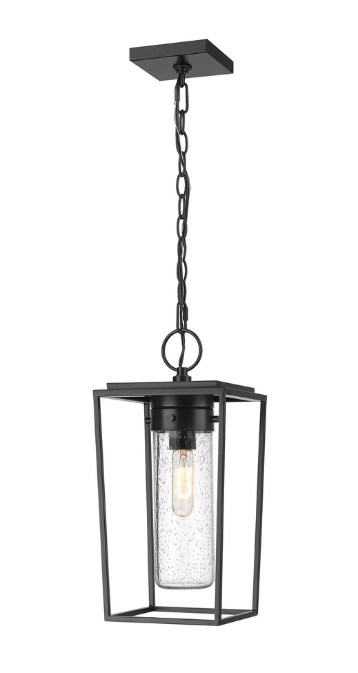 Z-Lite - 594CHM-BK - One Light Outdoor Chain Mount Ceiling Fixture - Sheridan - Black