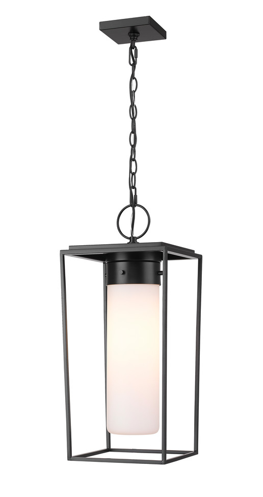 Z-Lite - 595CHB-BK - One Light Outdoor Chain Mount Ceiling Fixture - Sheridan - Black
