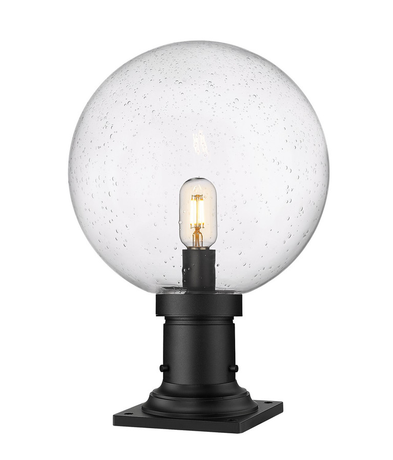 Z-Lite - 599PHB-533PM-BK - One Light Outdoor Pier Mounted Fixture - Laurent - Black