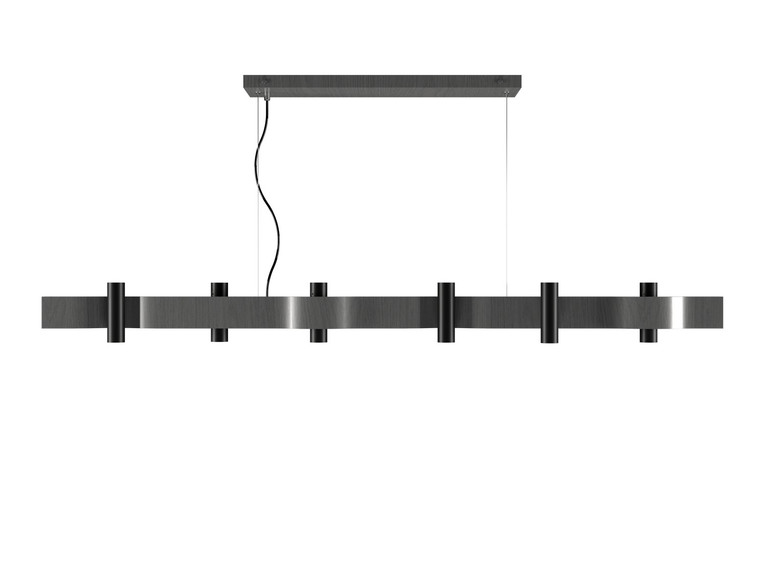 Accord Lighting - 1501.50 - 16 Light Pendant - Flow - Organic Grey