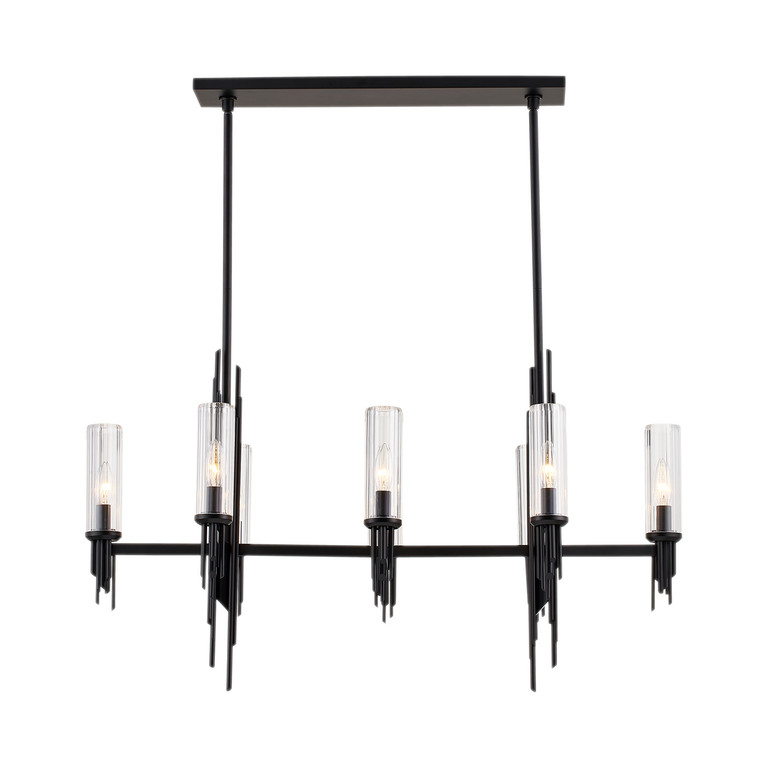 manufacturer_finish:Clear Ribbed Glass/Matte Black