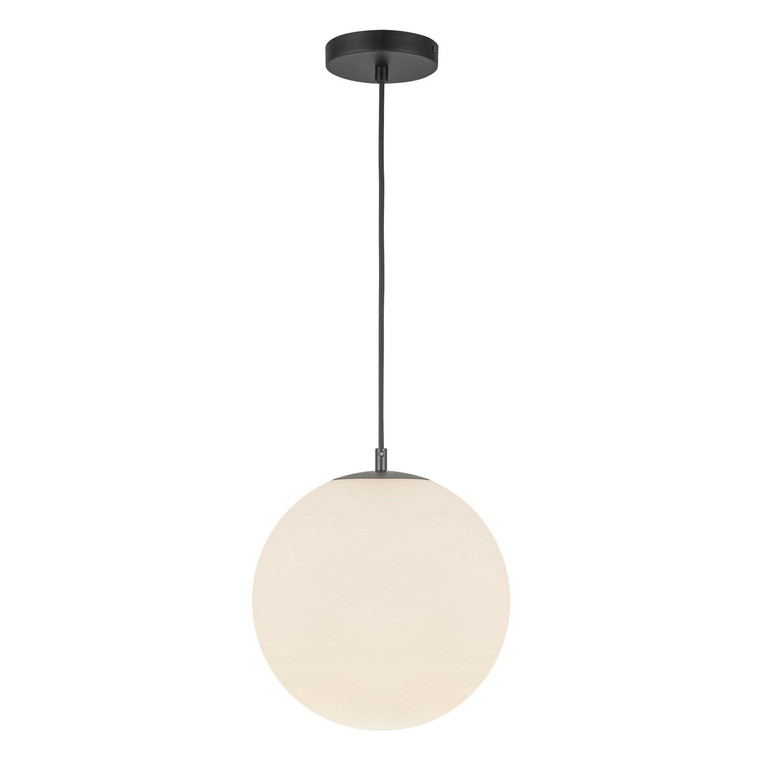 Kuzco Lighting - PD43212-BK/OP-5CCT-UNV - LED Pendant - Marco - Black/Opal Glass