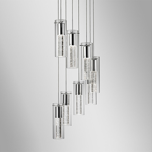 Kuzco Lighting - PD4408-CH - LED Pendant - Champagne - Chrome