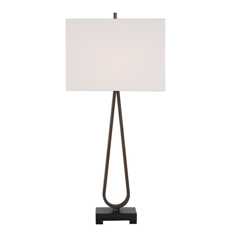 Uttermost - 30749 - One Light Table Lamp - Galloway - Dark Bronze