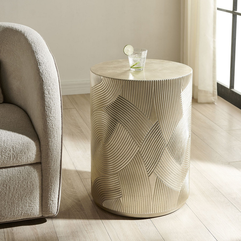 Uttermost - 51155 - Accent Table - Cassandra - Gold Leaf