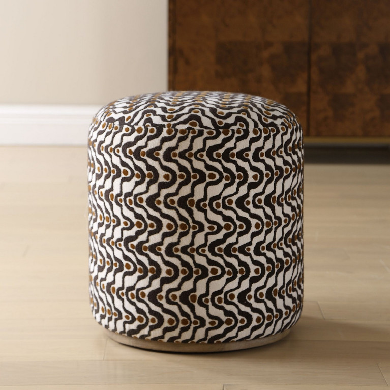 Uttermost - 53090 - Ottoman - Cas - Natural Ceruse