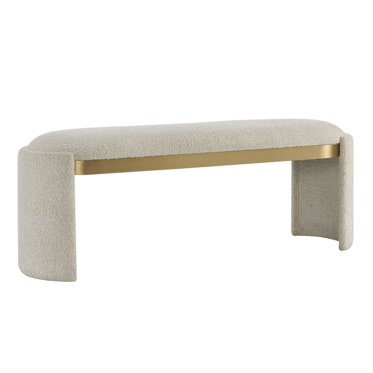 Uttermost - 53123 - Bench - Serena - Antique Gold