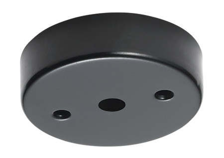 Cal Lighting - CP-958-BK - Mini canopy for One Low Voltage Pendant - Canopy - Black