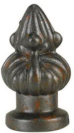 Cal Lighting - FA-5052A - White Metal Cast Finial - Finials