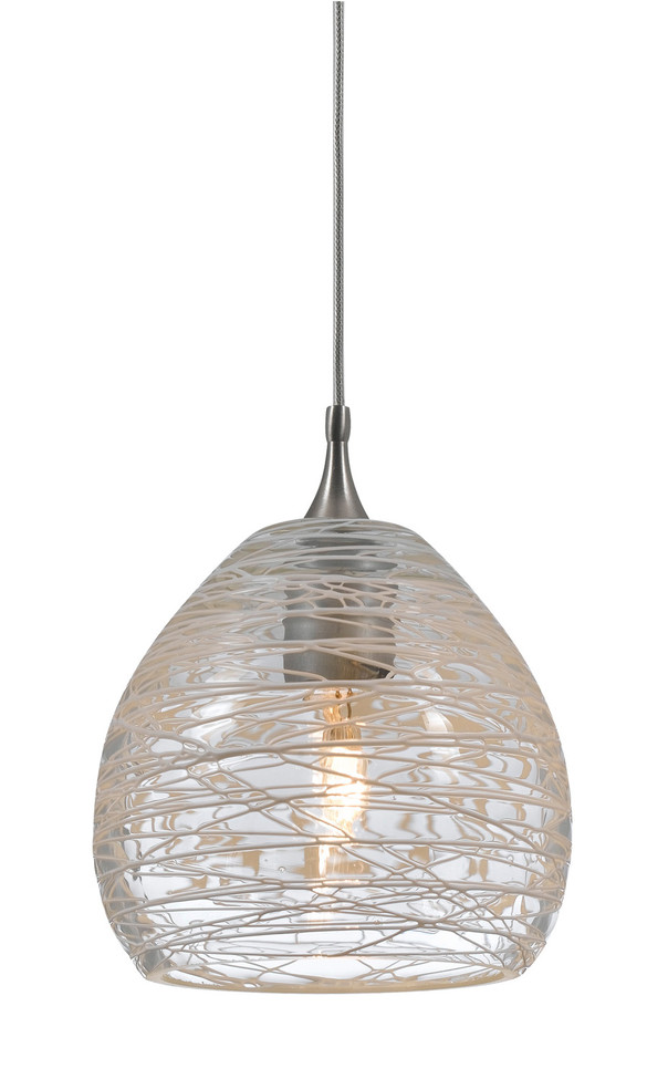 Cal Lighting - PNL-1063/6-BS - 12V Jc 35W Max. G6.35 - Mini Pendants - Brushed Steel