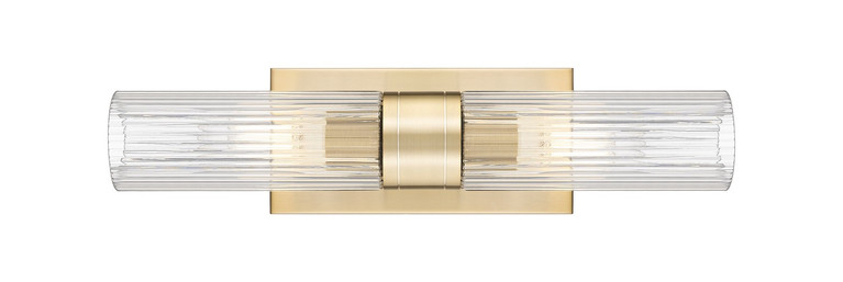 Innovations - 617-2W-CB-G617-8SCL - Two Light Bath Vanity - Downtown Urban - Champagne Bronze