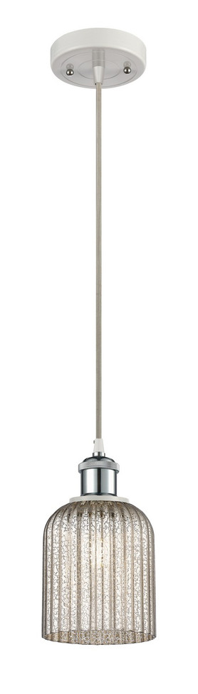 Innovations - 516-1P-WPC-G559-5ME - One Light Mini Pendant - Ballston - White Polished Chrome