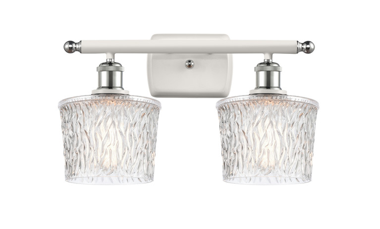 Innovations - 516-2W-WPC-G402-LED - LED Bath Vanity - Ballston - White Polished Chrome