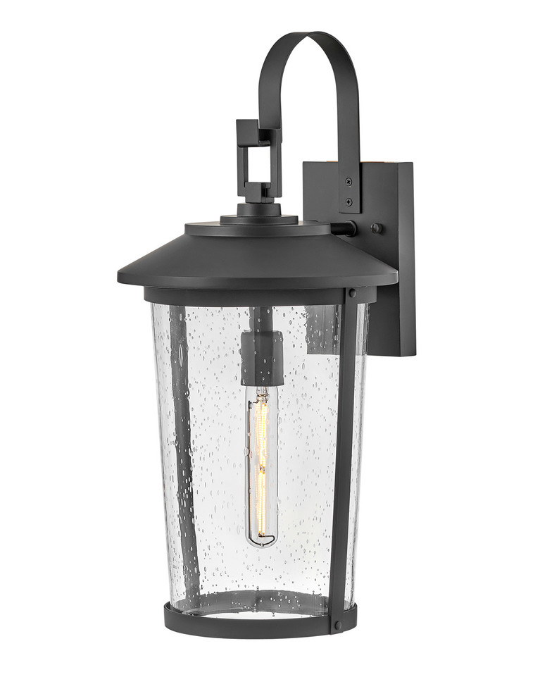 Lark - 82025BK - LED Wall Lantern - Banks - Black