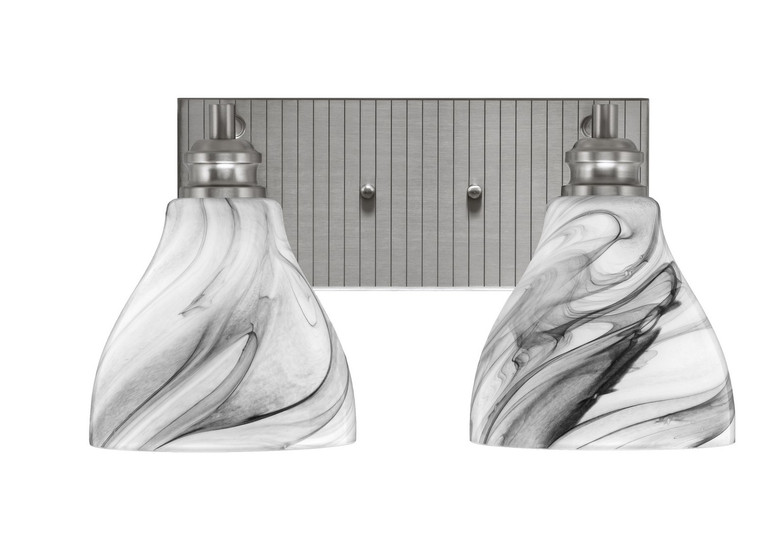 Toltec Lighting - 1162-BN-4769 - Two Light Bath Bar - Edge - Brushed Nickel
