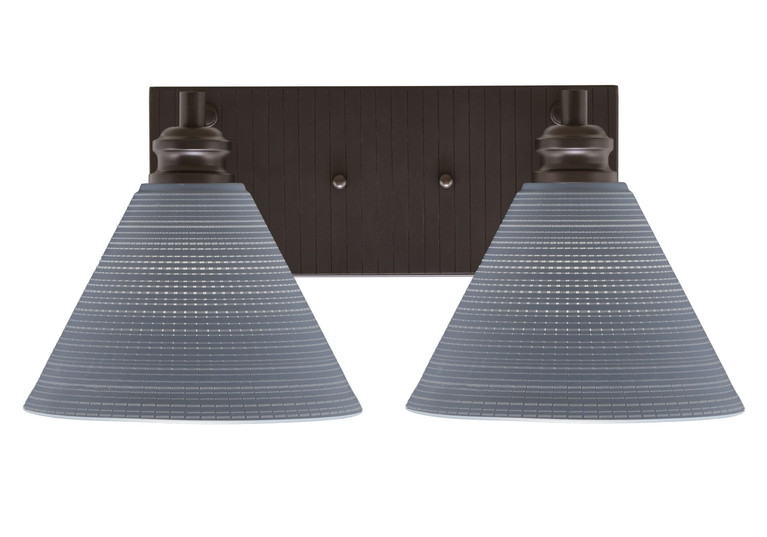 Toltec Lighting - 1162-ES-4052 - Two Light Bath Bar - Edge - Espresso