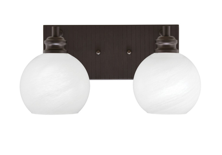 Toltec Lighting - 1162-ES-4101 - Two Light Bath Bar - Edge - Espresso