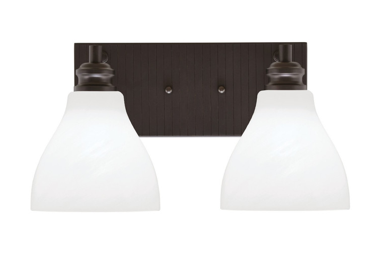 Toltec Lighting - 1162-ES-4761 - Two Light Bath Bar - Edge - Espresso