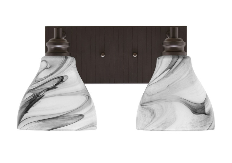 Toltec Lighting - 1162-ES-4769 - Two Light Bath Bar - Edge - Espresso
