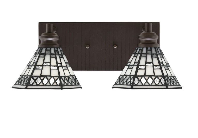 Toltec Lighting - 1162-ES-9105 - Two Light Bath Bar - Edge - Espresso