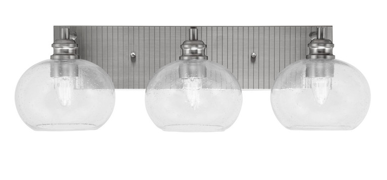 Toltec Lighting - 1163-BN-202 - Three Light Bath Bar - Edge - Brushed Nickel