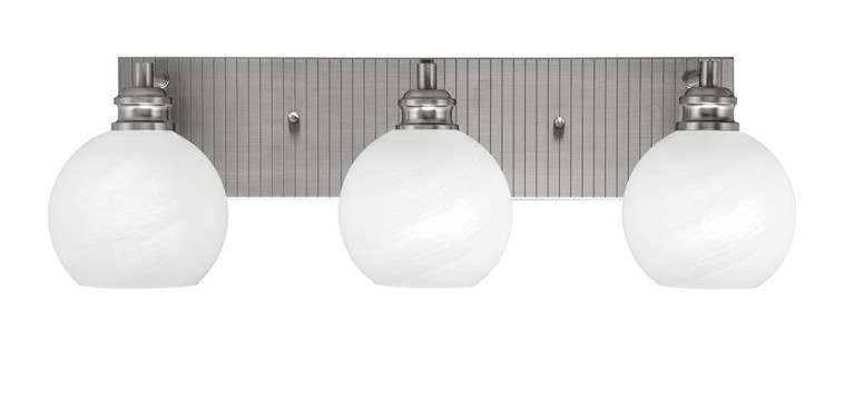 Toltec Lighting - 1163-BN-4101 - Three Light Bath Bar - Edge - Brushed Nickel