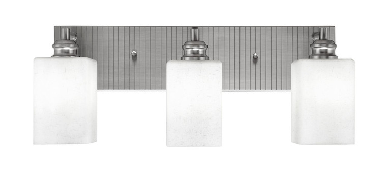 Toltec Lighting - 1163-BN-531 - Three Light Bath Bar - Edge - Brushed Nickel