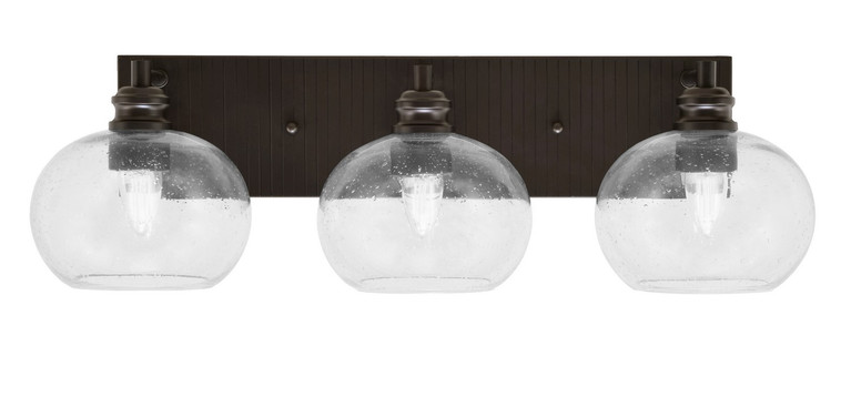 Toltec Lighting - 1163-ES-202 - Three Light Bath Bar - Edge - Espresso