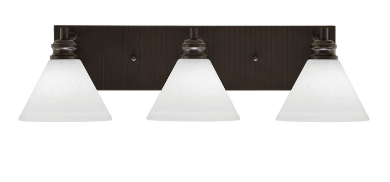 Toltec Lighting - 1163-ES-312 - Three Light Bath Bar - Edge - Espresso