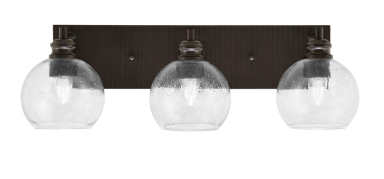 Toltec Lighting - 1163-ES-4100 - Three Light Bath Bar - Edge - Espresso