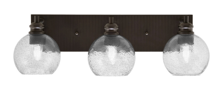 Toltec Lighting - 1163-ES-4102 - Three Light Bath Bar - Edge - Espresso