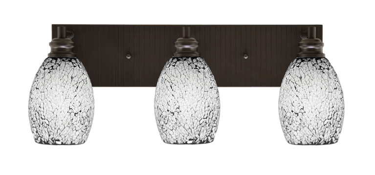 Toltec Lighting - 1163-ES-4165 - Three Light Bath Bar - Edge - Espresso