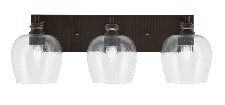 Toltec Lighting - 1163-ES-4810 - Three Light Bath Bar - Edge - Espresso