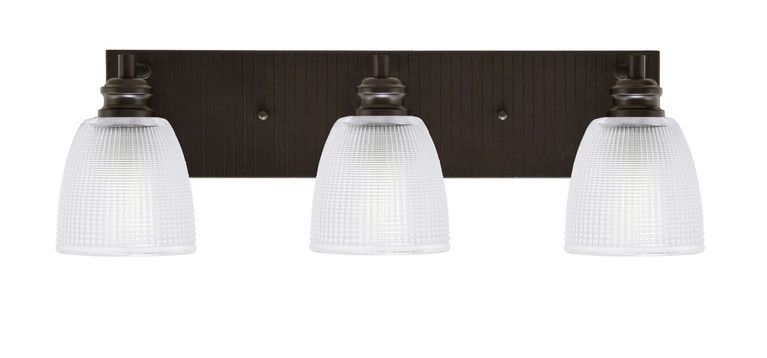 Toltec Lighting - 1163-ES-500 - Three Light Bath Bar - Edge - Espresso