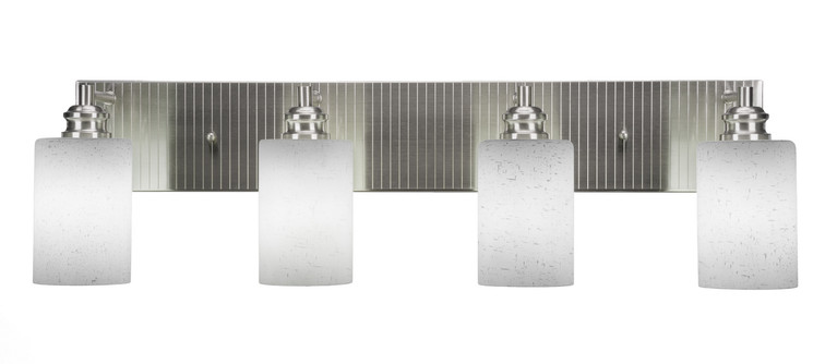 Toltec Lighting - 1164-BN-310 - Four Light Bath Bar - Edge - Brushed Nickel