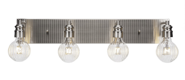 Toltec Lighting - 1164-BN-LED45C - LED Bath Bar - Edge - Brushed Nickel