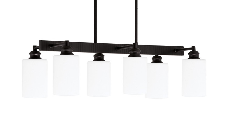 Toltec Lighting - 1186-ES-310 - Six Light Bar - Edge - Espresso