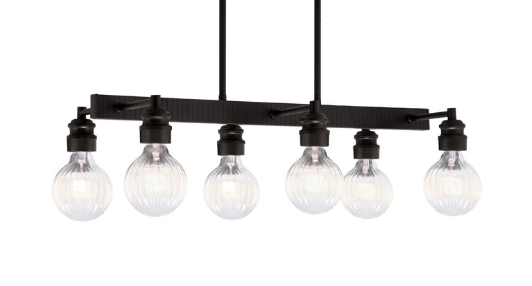 Toltec Lighting - 1186-ES-LED45C - LED Island Bar - Edge - Espresso