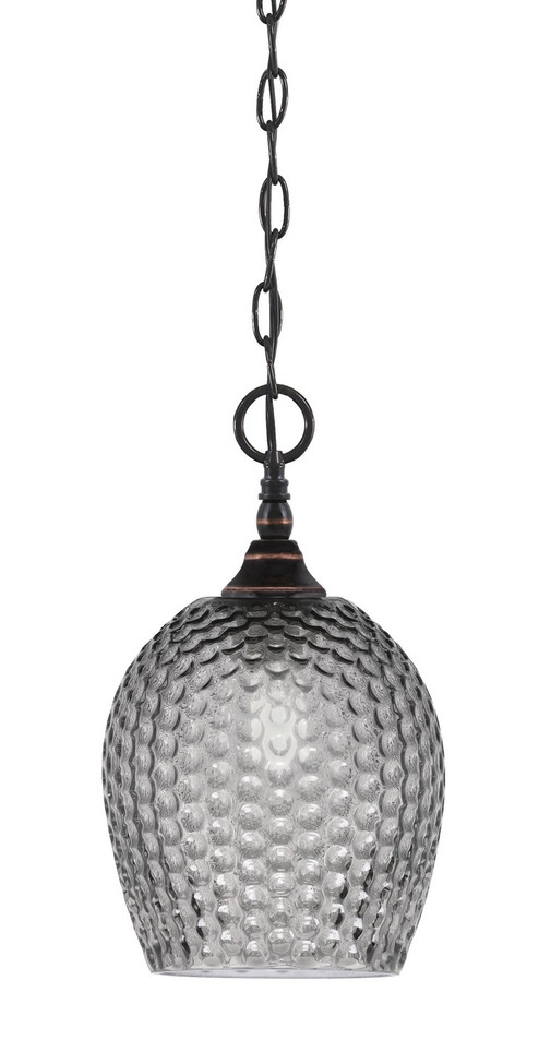 Toltec Lighting - 11-BC-4902 - One Light Mini Pendant - Chain - Black Copper