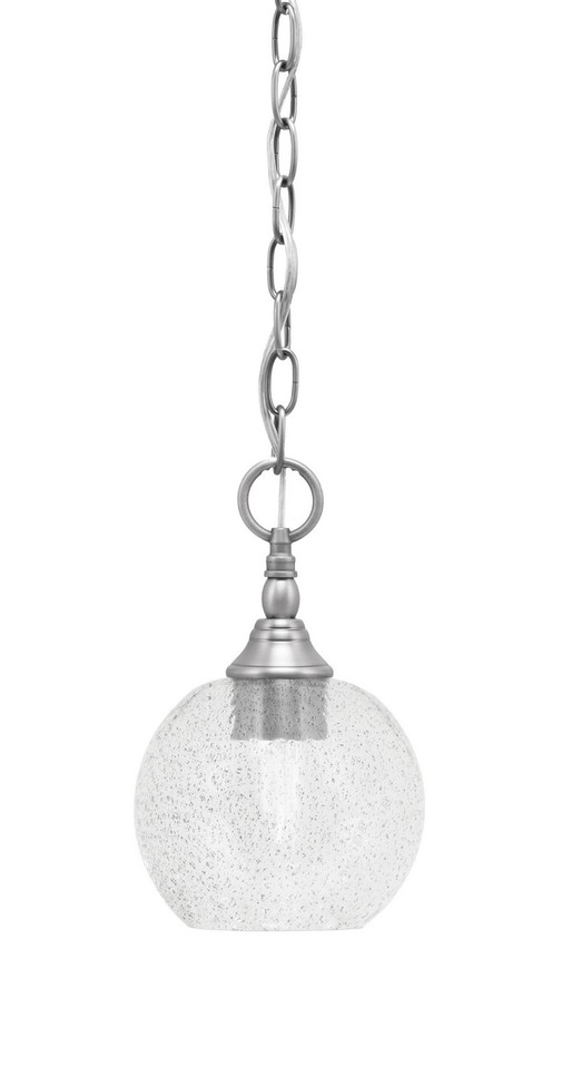 Toltec Lighting - 11-BN-4102 - One Light Mini Pendant - Chain - Brushed Nickel