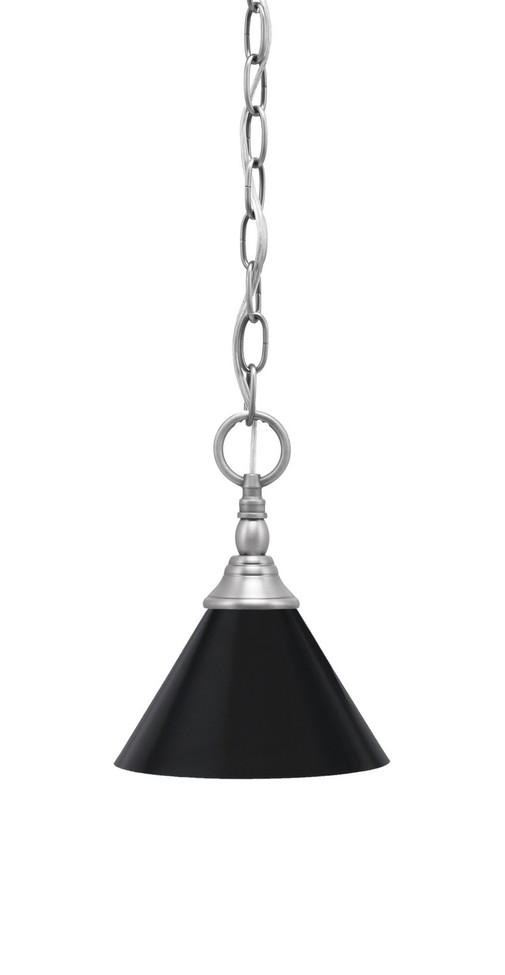 Toltec Lighting - 11-BN-421-MB - One Light Mini Pendant - Chain - Brushed Nickel