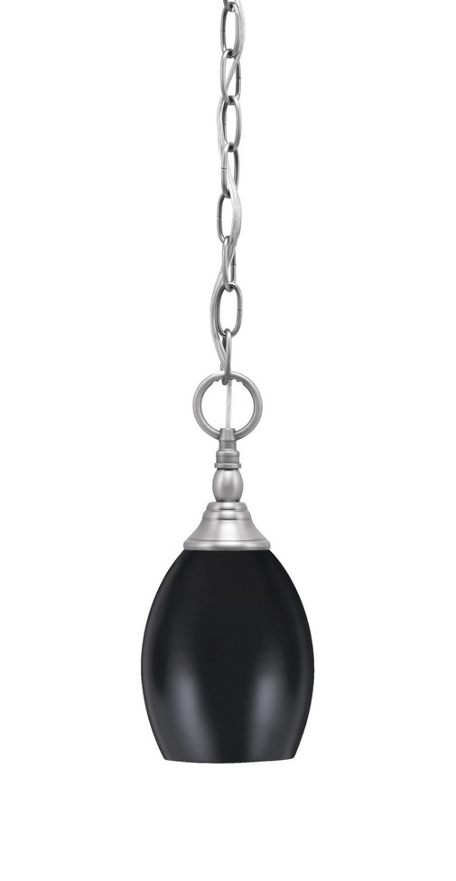 Toltec Lighting - 11-BN-426-MB - One Light Mini Pendant - Chain - Brushed Nickel