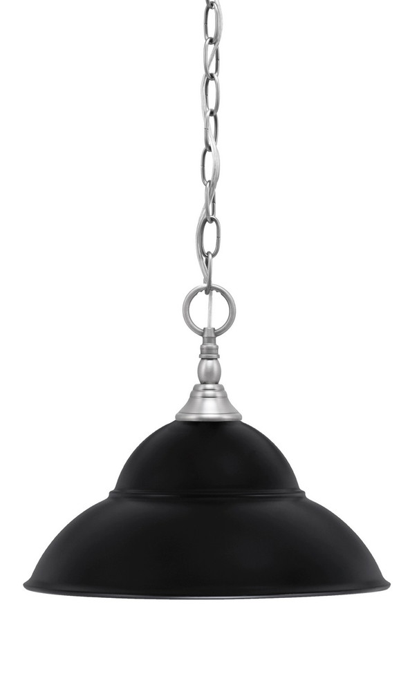 Toltec Lighting - 11-BN-428-MB - One Light Mini Pendant - Chain - Brushed Nickel