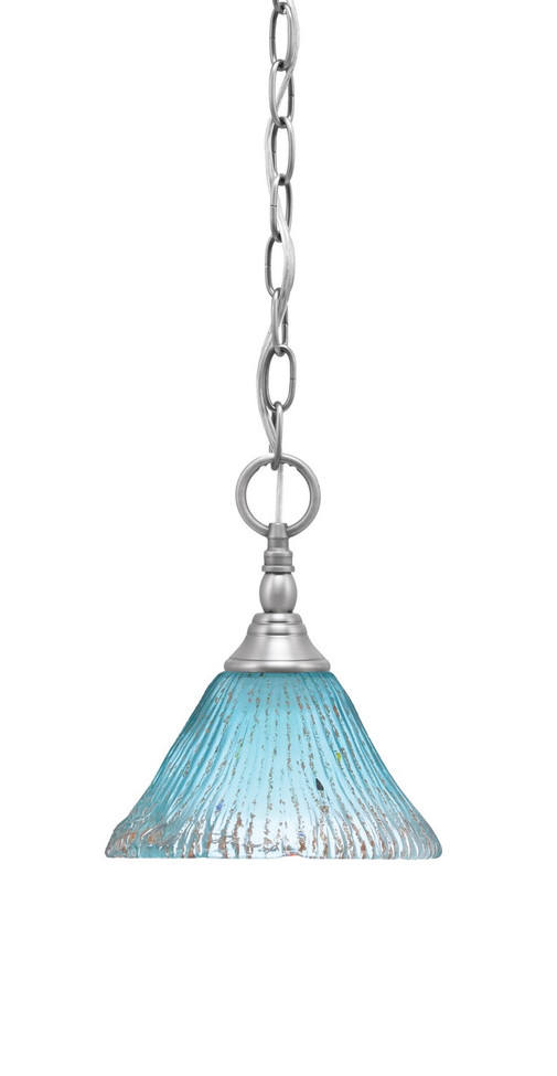 Toltec Lighting - 11-BN-458 - One Light Mini Pendant - Chain - Brushed Nickel