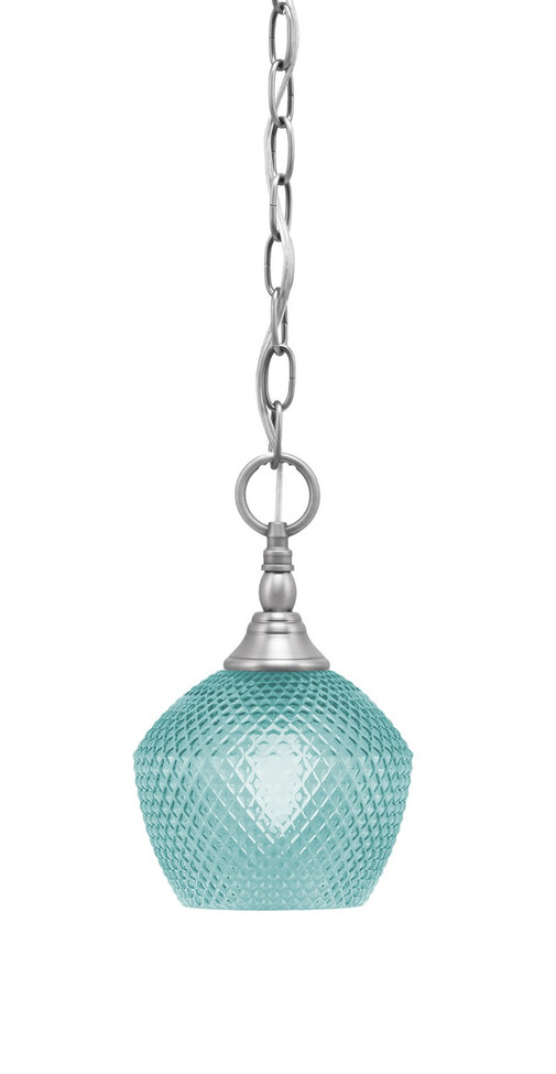 Toltec Lighting - 11-BN-4625 - One Light Mini Pendant - Chain - Brushed Nickel