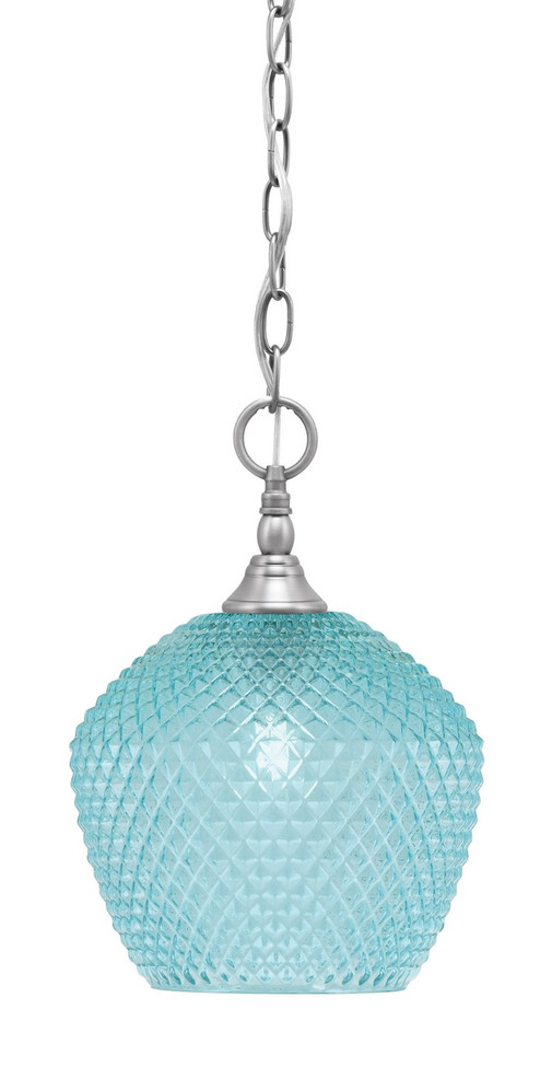 Toltec Lighting - 11-BN-4925 - One Light Mini Pendant - Chain - Brushed Nickel