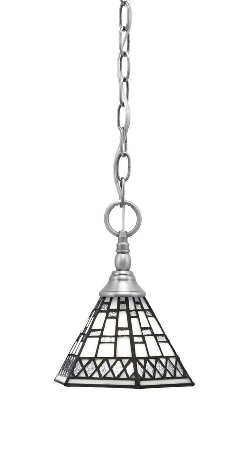 Toltec Lighting - 11-BN-9105 - One Light Mini Pendant - Chain - Brushed Nickel